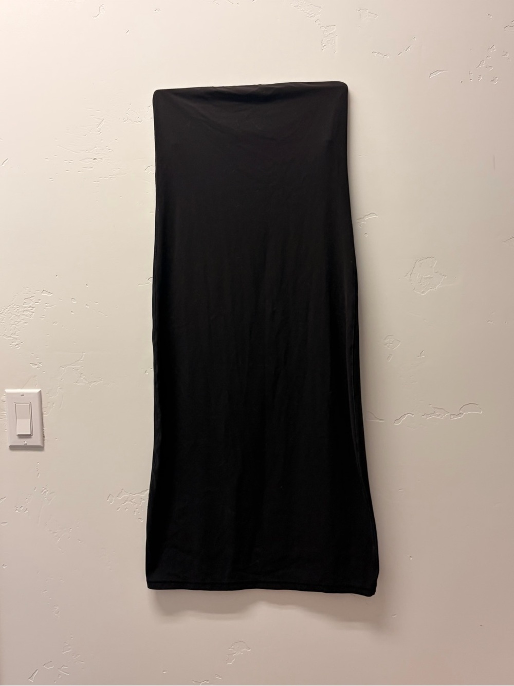 Classic Black Tube Maxi Dress